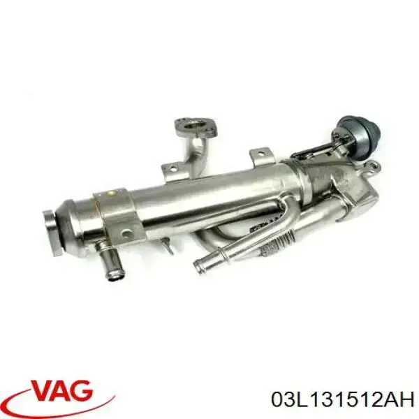 Compre 03L131512AH VAG Radiador do sistema EGR de recirculação dos gases de escape