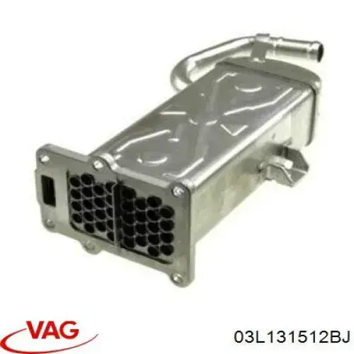 Radiador do sistema EGR de recirculação dos gases de escape VAG 03L131512BJ preço, a partir de 90,24 USD