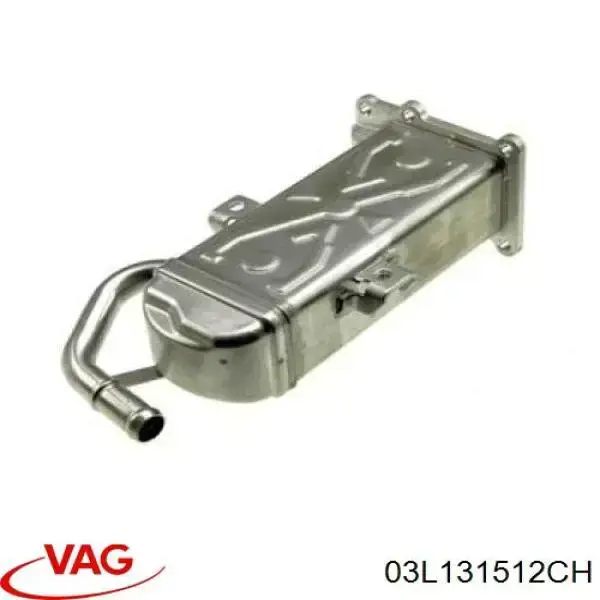Radiador do sistema EGR de recirculação dos gases de escape VAG 03L131512CH preço, a partir de 14,80 USD