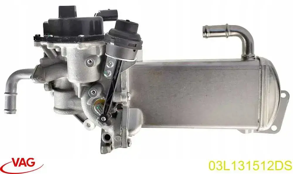 03L131512DS VAG Radiador do sistema EGR de recirculação dos gases de escape