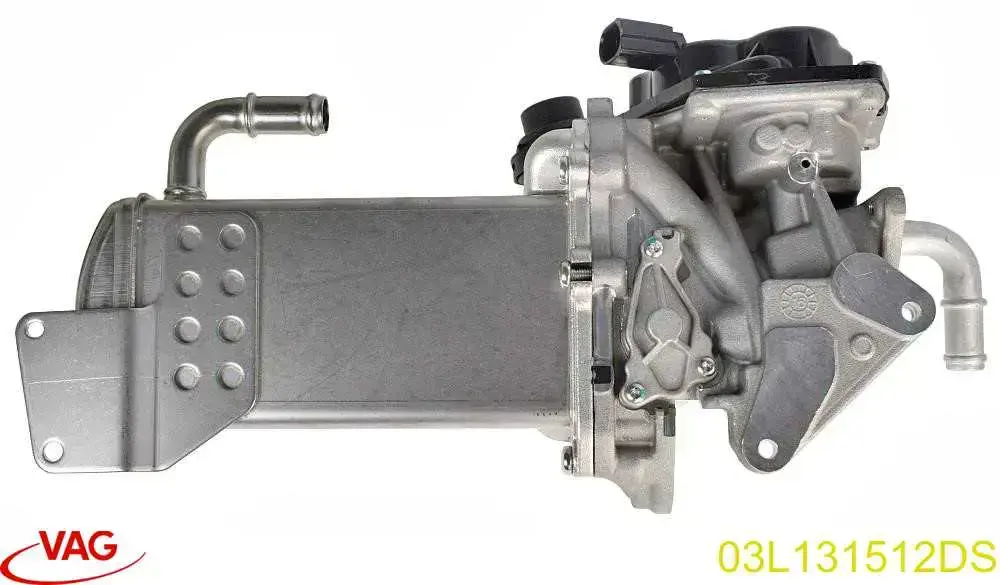 Radiador do sistema EGR de recirculação dos gases de escape VAG 03L131512DS preço, a partir de 229,17 USD