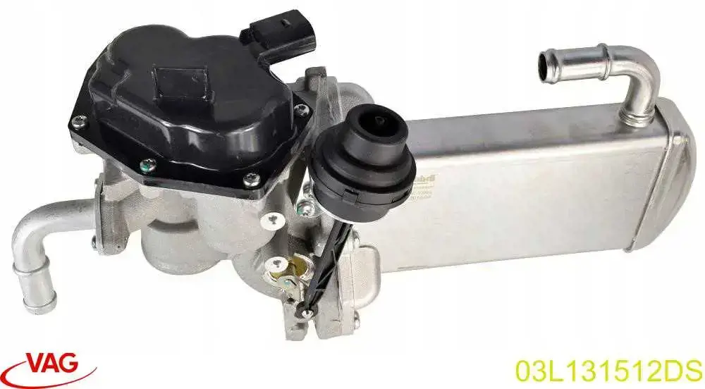 Compre 03L131512DS VAG Radiador do sistema EGR de recirculação dos gases de escape