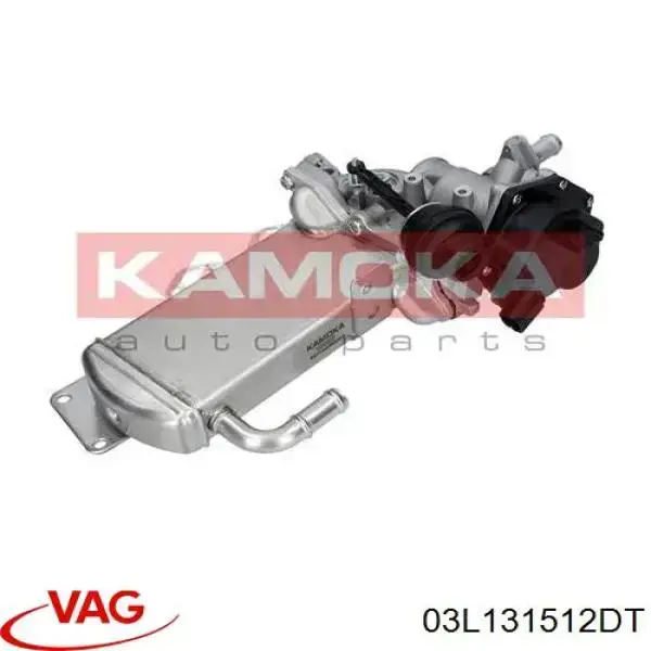 Compre 03L131512DT VAG Radiador do sistema EGR de recirculação dos gases de escape