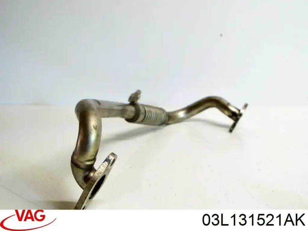 Cano derivado do sistema de recirculação dos gases de escape EGR VAG 03L131521AK preço, a partir de 47,67 USD