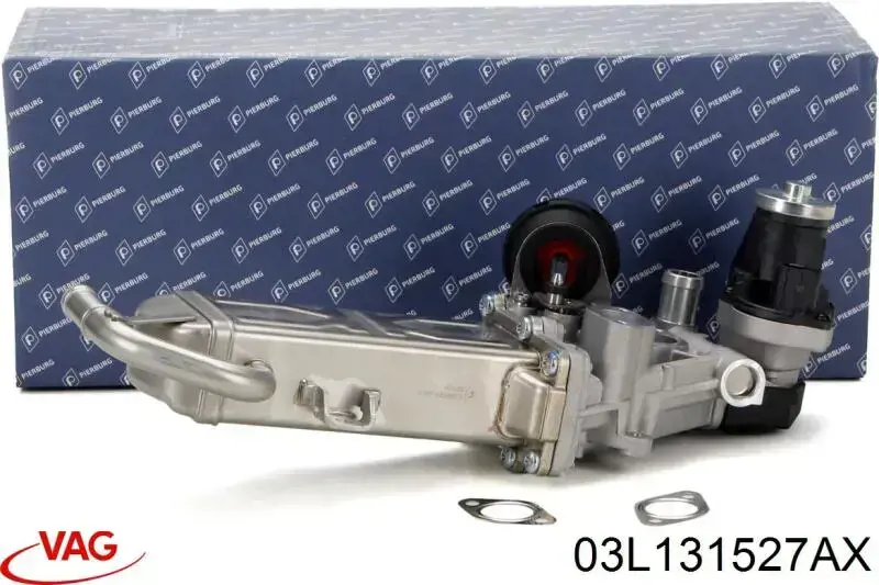 Radiador do sistema EGR de recirculação dos gases de escape VAG 03L131527AX preço, a partir de 46,64 USD