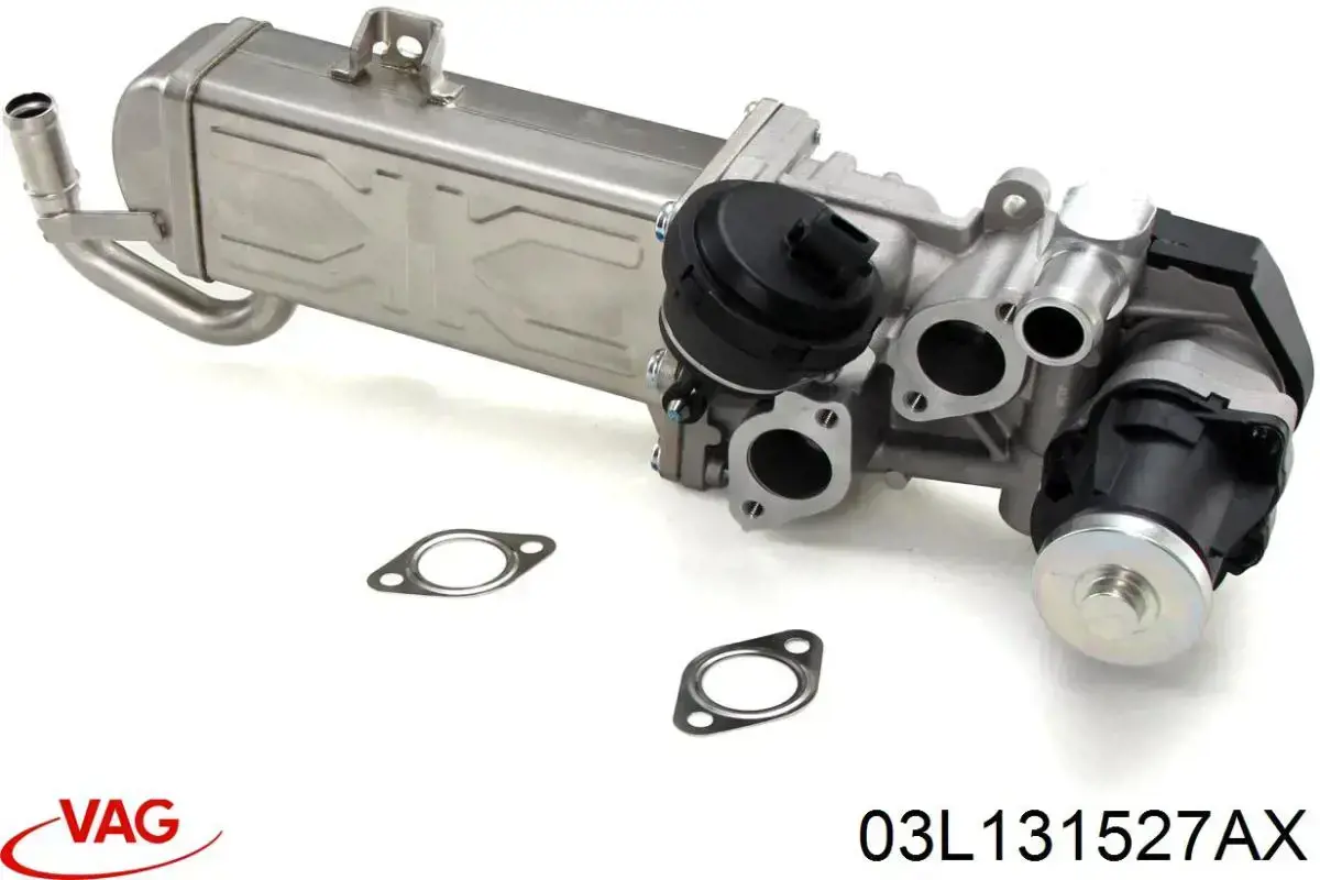 Compre 03L131527AX VAG Radiador do sistema EGR de recirculação dos gases de escape