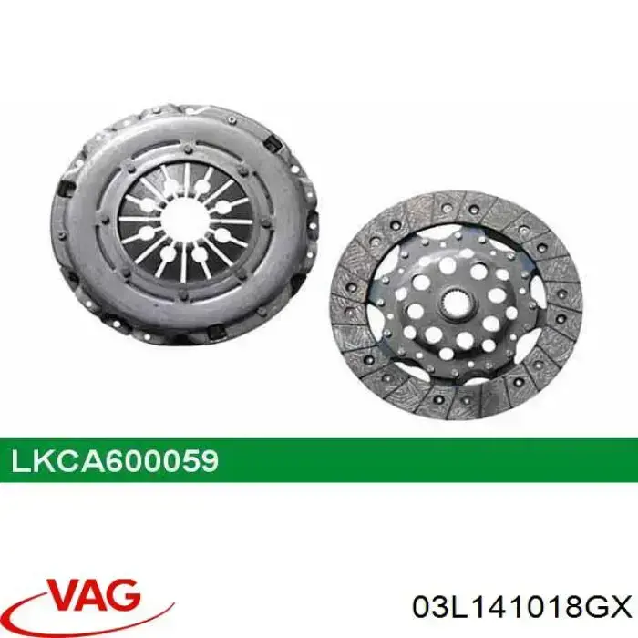 Kit de embraiagem (3 peças) VAG 03L141018GX preço, a partir de 174,08 USD