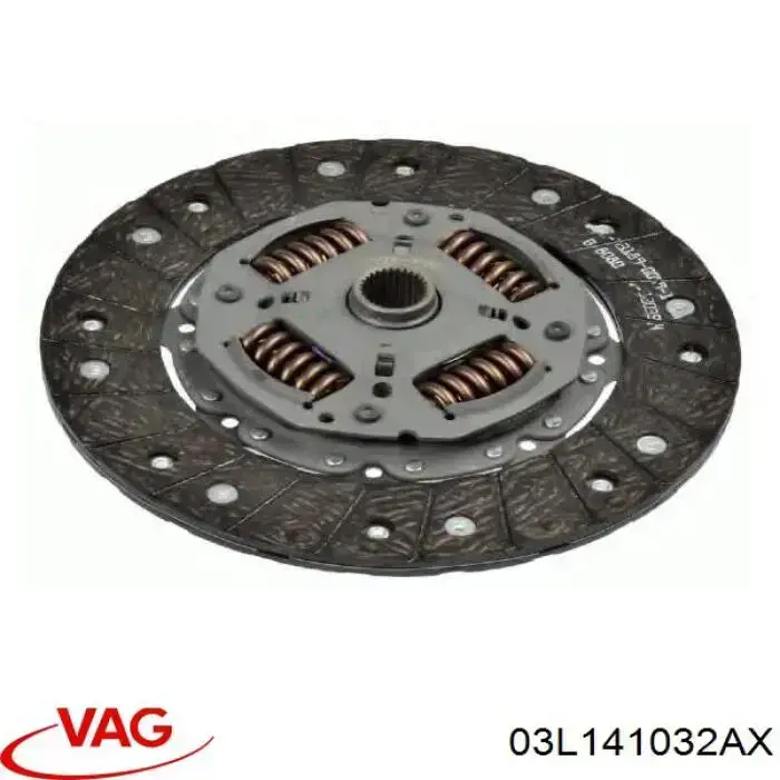 03L141032AX VAG Disco de embraiagem
