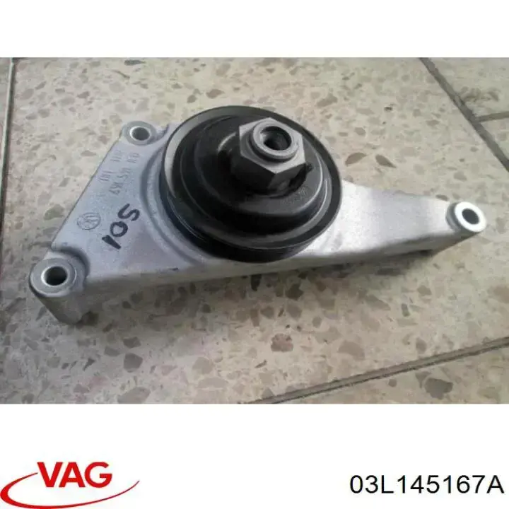 03L145167A VAG Consola de acoplamento viscoso do sistema de esfriamento de suporte