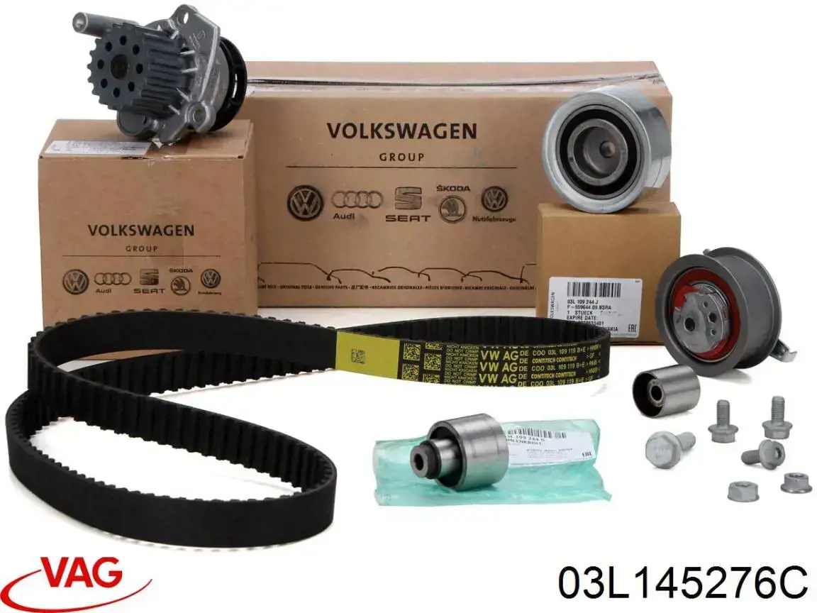 Rolo parasita da correia do mecanismo de distribuição de gás VAG 03L145276B preço, a partir de 26,60 USD