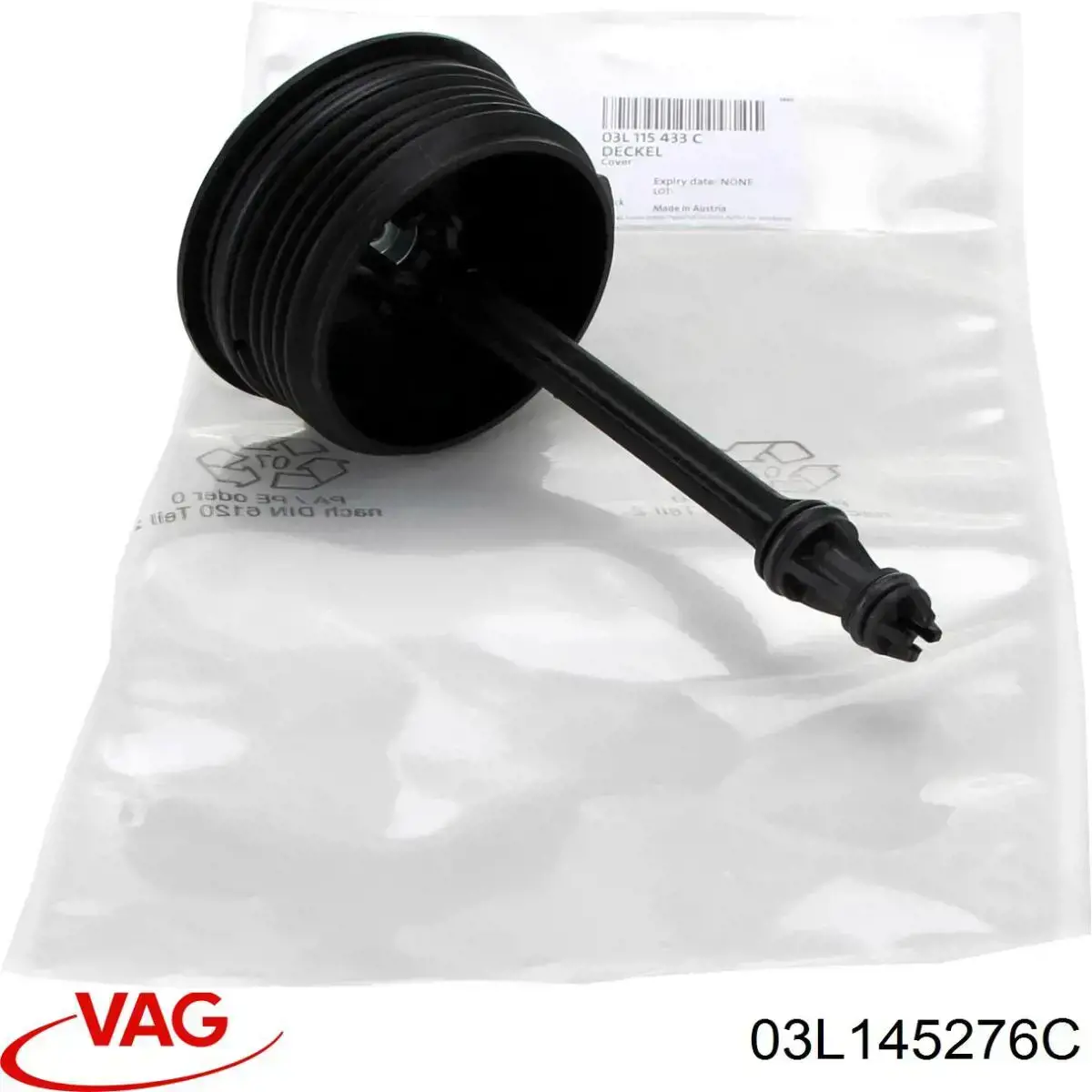 Compre 03L145276B VAG Rolo parasita da correia do mecanismo de distribuição de gás