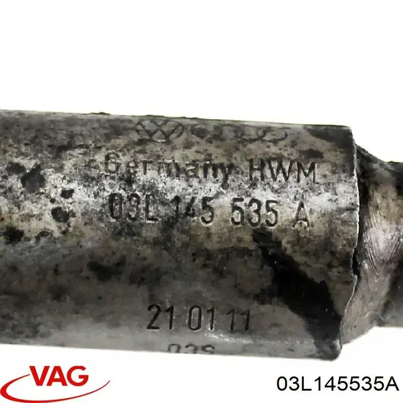 Compre 03L145535A VAG Tubo (mangueira) de derivação de óleo de turbina
