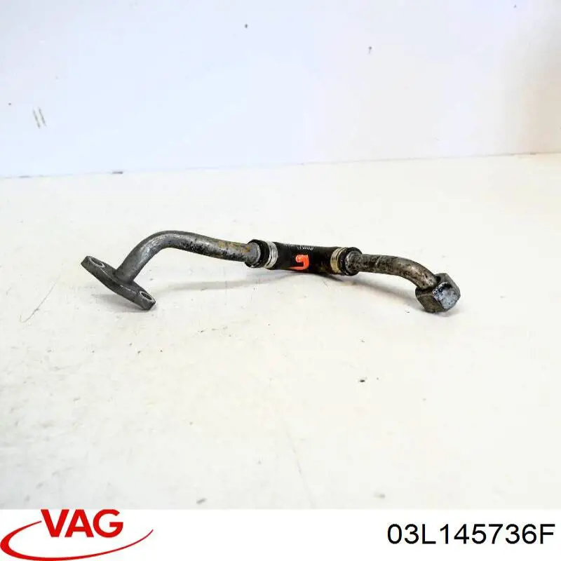 03L145736F VAG Tubo (mangueira) de derivação de óleo de turbina