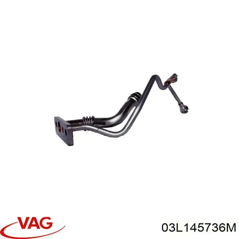 Tubo (mangueira) de fornecimento de óleo de turbina VAG 03L145736M preço, a partir de 109,87 USD