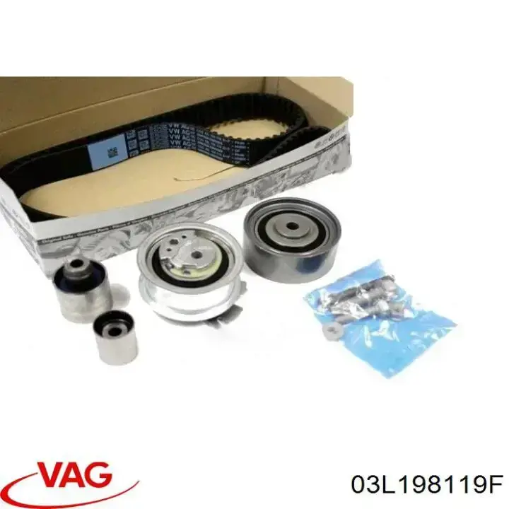 Correia do mecanismo de distribuição de gás, kit VAG 03L198119F preço, a partir de 150,18 USD