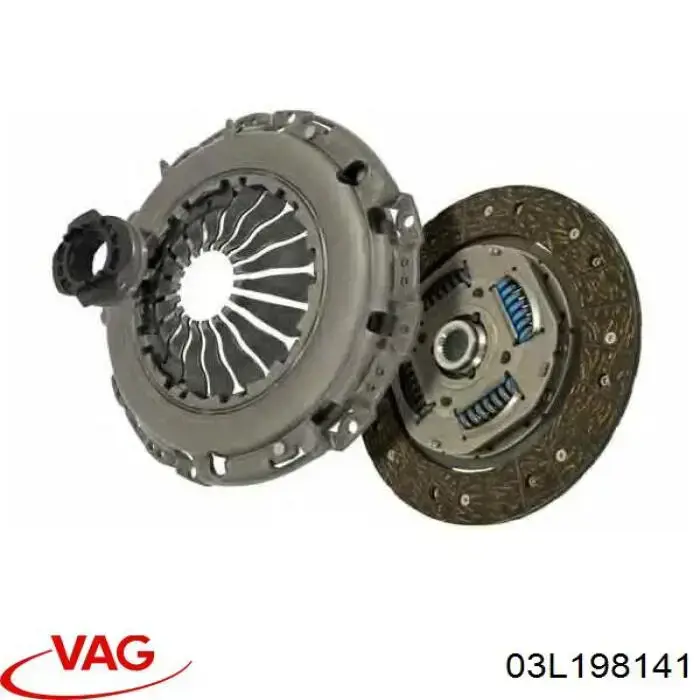 03L198141 VAG Kit de embraiagem (3 peças)