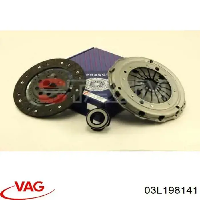 Compre 03L198141 VAG Kit de embraiagem (3 peças)