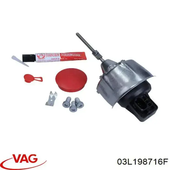 Compre 03L198716F VAG Válvula (atuador) de controlo de turbina