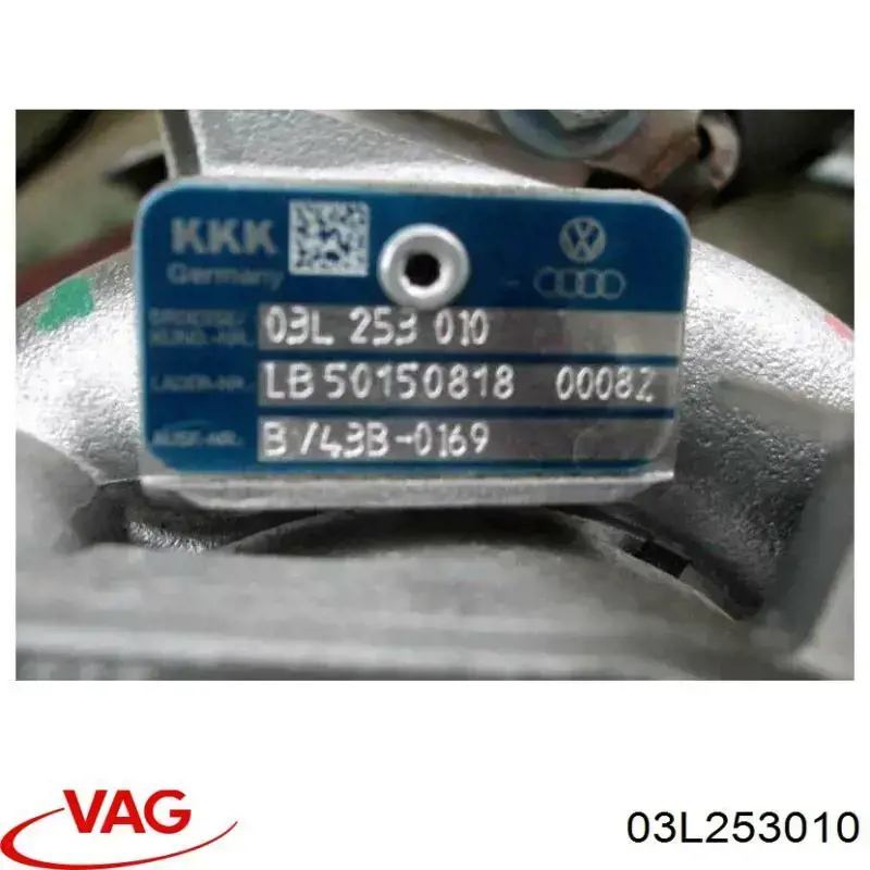 Turbina VAG 03L253010 preço, a partir de 463,10 USD
