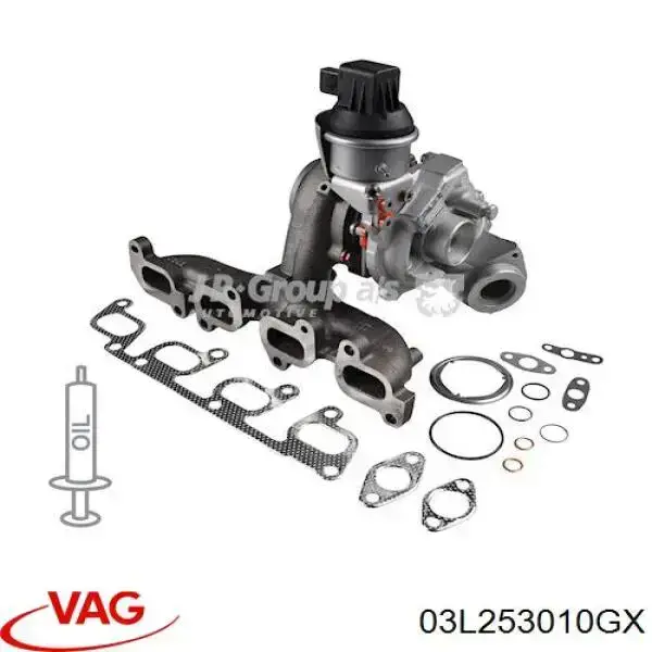 Turbina VAG 03L253010GX preço, a partir de 430,75 USD