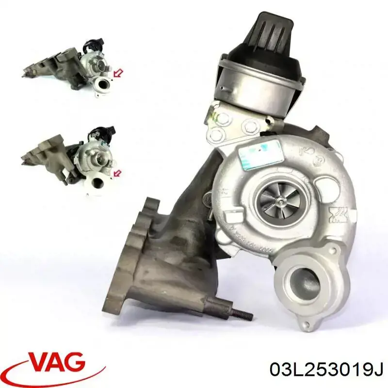 Turbina VAG 03L253019J preço, a partir de 286,42 USD