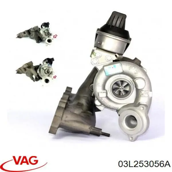 Compre 03L253056A VAG Turbina