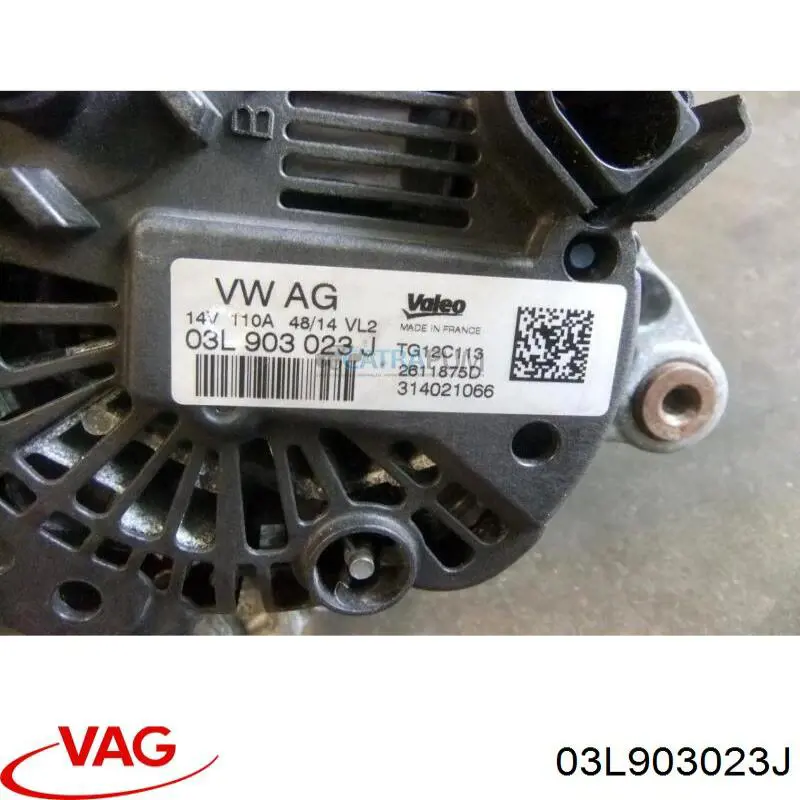 Gerador VAG 03L903023J preço, a partir de 136,21 USD
