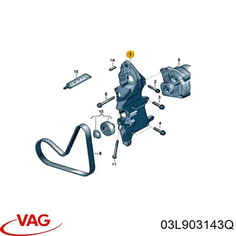 Compre Consola do gerador Volkswagen Caddy 4