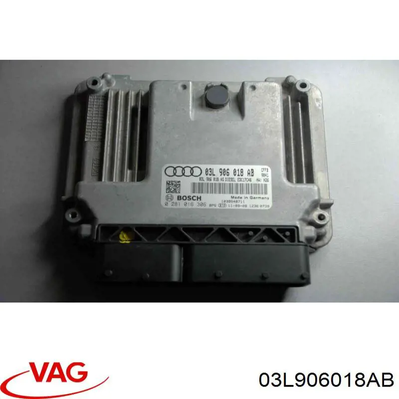 03L906018AB VAG Módulo de direção (Centralina eletrônica) de motor