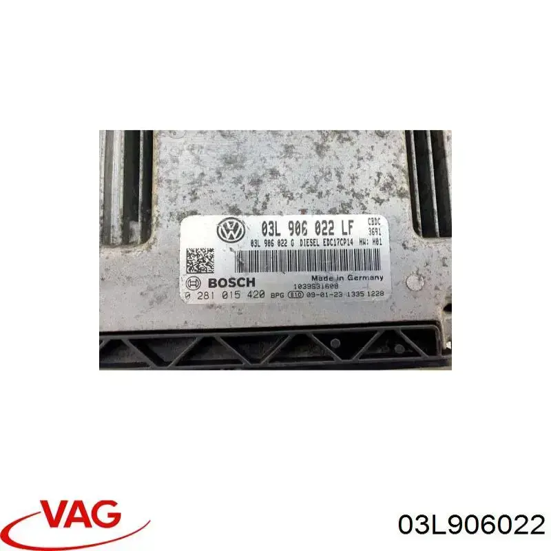 Compre 03L906022 VAG Módulo de direção (Centralina eletrônica) de motor