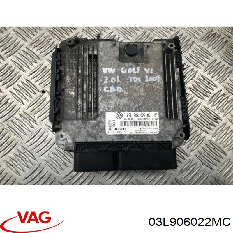 Módulo de direção (Centralina eletrônica) de motor VAG 03L906022MC preço, a partir de 206,01 USD