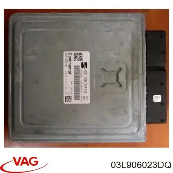 Módulo de direção (Centralina eletrônica) de motor 03L906023DQ VAG