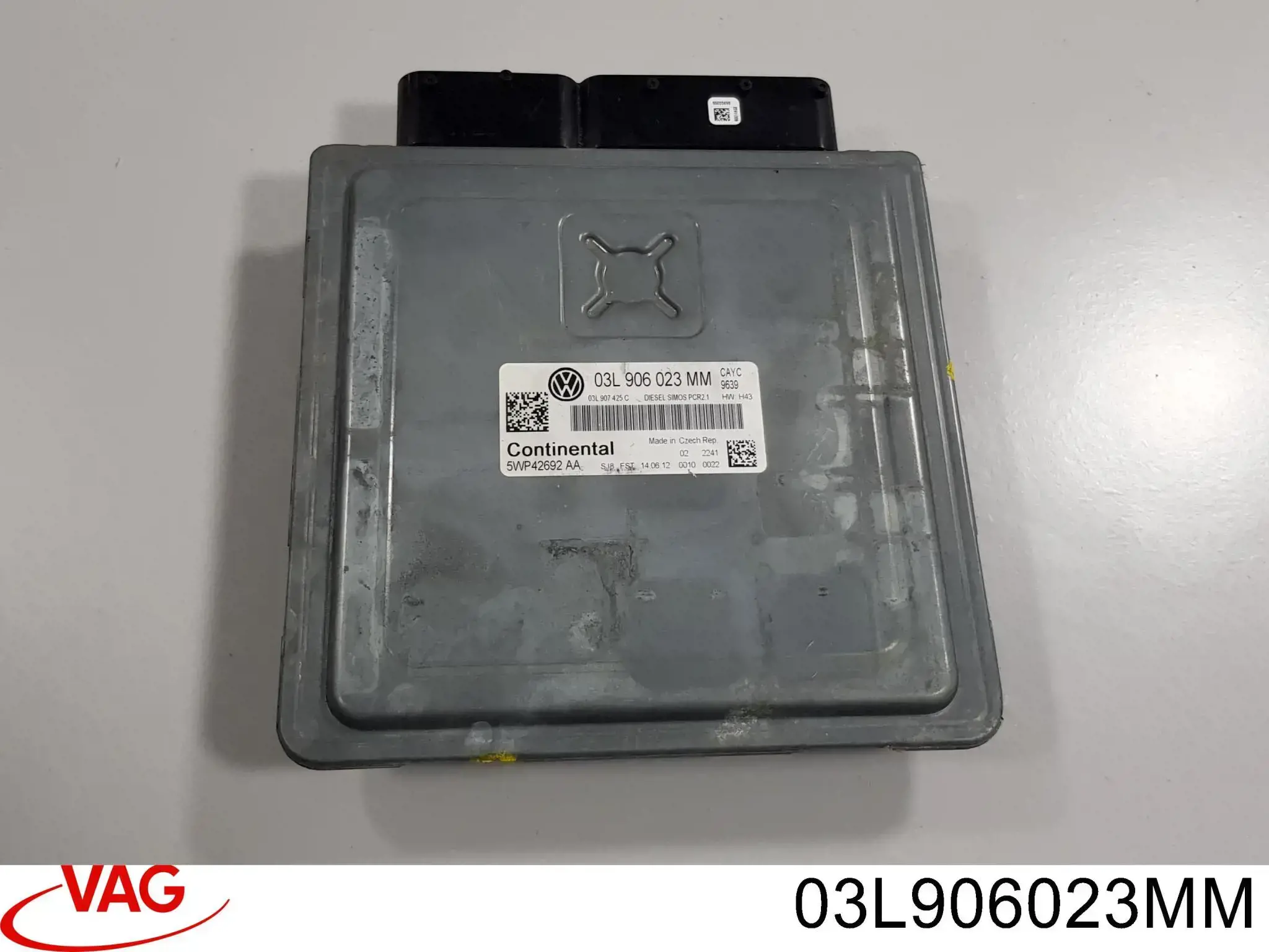 03L906023MM VAG Módulo de direção (Centralina eletrônica) de motor