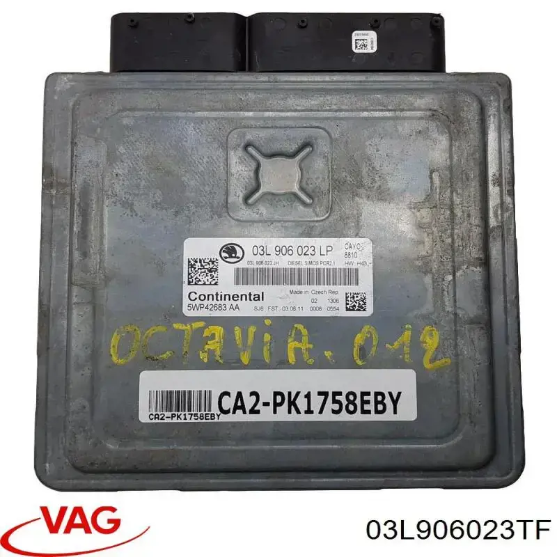 03L906023TF VAG Módulo de direção (Centralina eletrônica) de motor