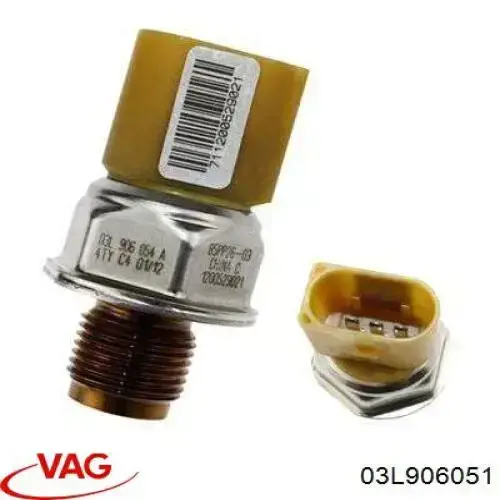 Compre 03L906051 VAG Sensor de pressão de combustível