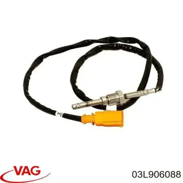 03L906088 VAG Sensor de temperatura dos gases de escape (GE), antes de turbina