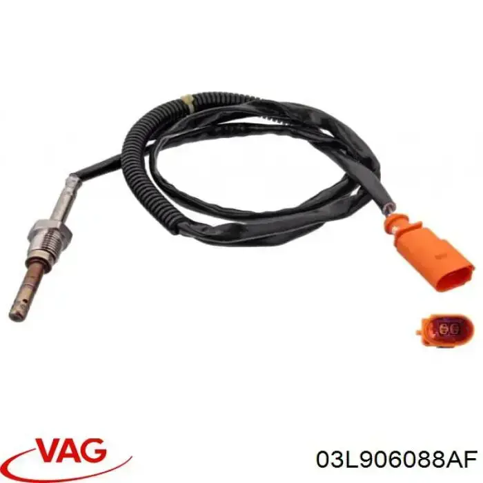 Sensor de temperatura dos gases de escape (GE), depois de filtro de partículas diesel VAG 03L906088AF preço, a partir de 67,65 USD