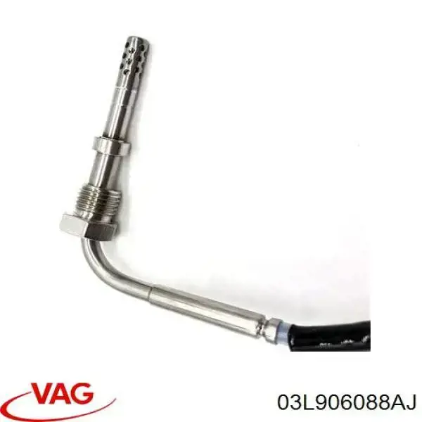 03L906088AJ VAG Sensor de temperatura dos gases de escape (GE), antes de filtro de partículas diesel