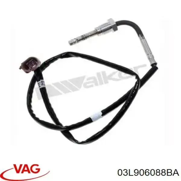 Sensor de temperatura dos gases de escape (GE), antes de filtro de partículas diesel VAG 03L906088BA preço, a partir de 81,86 USD