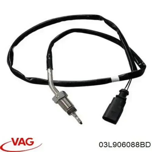 Sensor de temperatura dos gases de escape (GE), antes de turbina VAG 03L906088BD preço, a partir de 81,67 USD