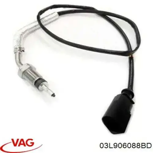 Compre 03L906088BD VAG Sensor de temperatura dos gases de escape (GE), antes de turbina