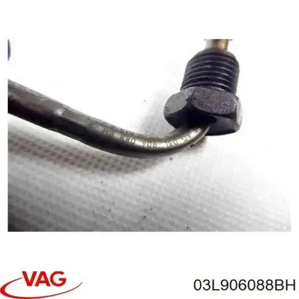 03L906088BH VAG Sensor de temperatura dos gases de escape (GE), antes de filtro de partículas diesel