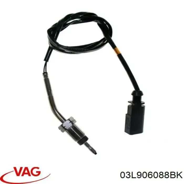 03L906088BK VAG Sensor de temperatura dos gases de escape (GE), antes de turbina