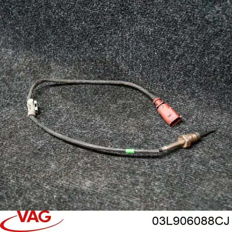 03L906088CJ VAG Sensor de temperatura dos gases de escape (GE), depois de filtro de partículas diesel