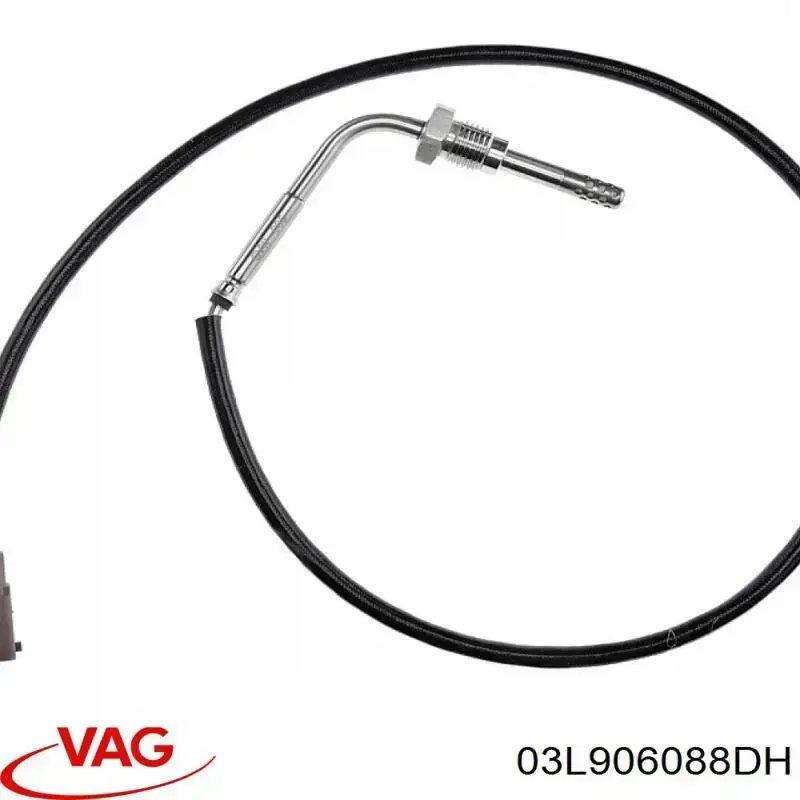 Sensor de temperatura dos gases de escape (GE), antes de filtro de partículas diesel VAG 03L906088DH preço, a partir de 105,15 USD