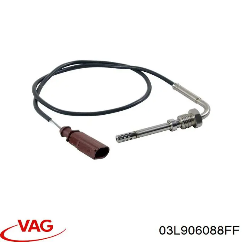 Compre 03L906088FF VAG Sensor de temperatura dos gases de escape (GE), antes de filtro de partículas diesel