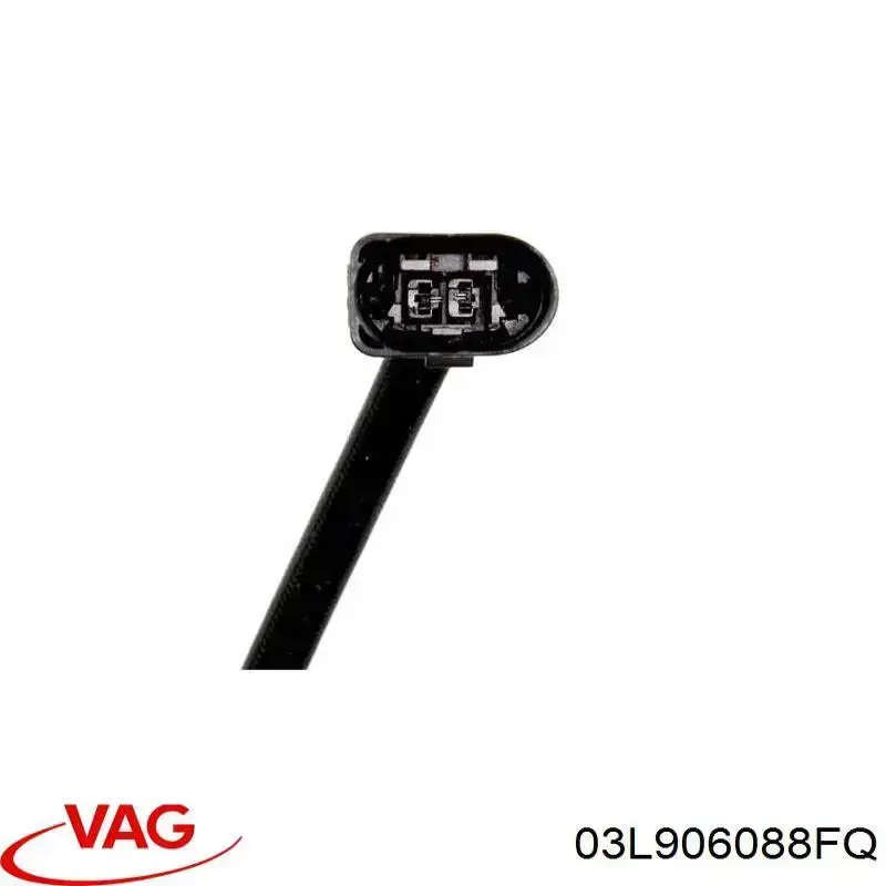 03L906088FQ VAG Sensor de temperatura dos gases de escape (GE), antes de turbina