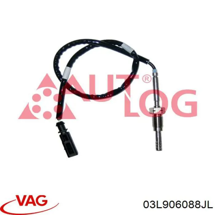 Sensor de temperatura dos gases de escape (GE), antes de turbina VAG 03L906088JL preço, a partir de 73,22 USD