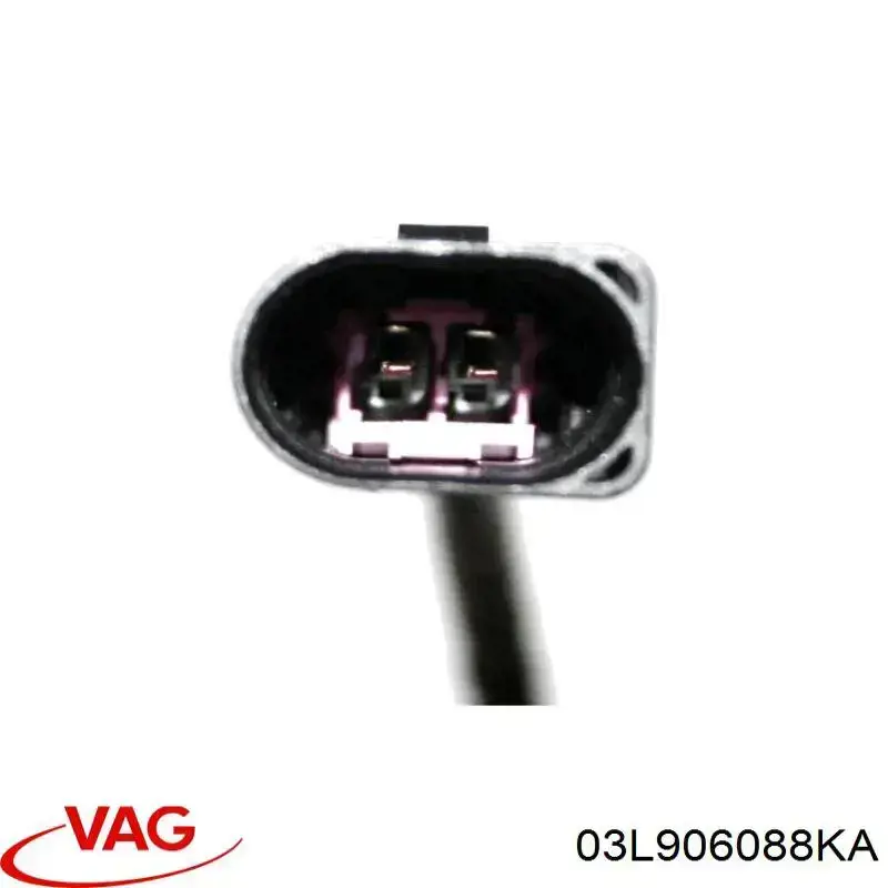 03L906088KA VAG Sensor de temperatura dos gases de escape (GE), antes de turbina