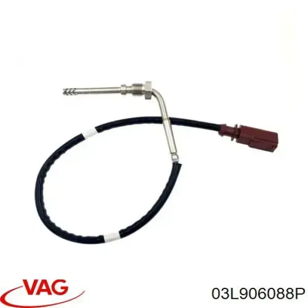 Compre 03L906088P VAG Sensor de temperatura dos gases de escape (GE), antes de filtro de partículas diesel